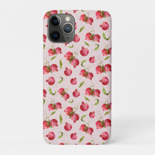Funda Para iPhone 11 Pro Ilustración botánica de granada dibujada a mano