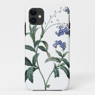 Funda Para iPhone 11 Ilustracion botánico de la nomeolvides de Redoute