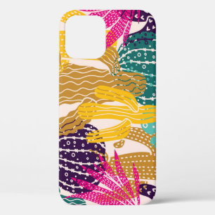 Funda Para iPhone 12 Ilustracion Cactus Vintage sin soldadura.