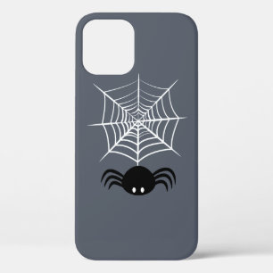 Funda Para iPhone 12 Ilustración de araña espeluznante de Halloween