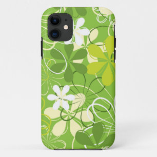 Funda Para iPhone 11 Ilustracion de arte colorido Naturaleza Patrón flo