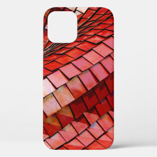 Funda Para iPhone 12 Ilustracion de azulejos rojos