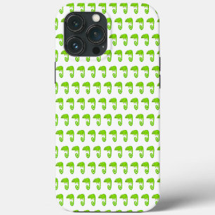 Funda Para iPhone 13 Pro Max Ilustración de camaleón verde lindo reptil tropica