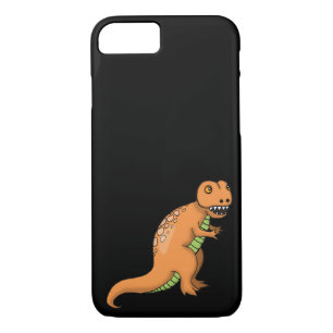 Funda Para iPhone 8/7 Ilustracion de dinosaurio cute T-Rex