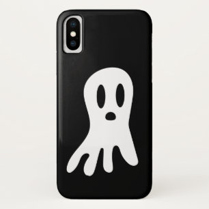 Funda Para iPhone X Ilustración de fantasmas góticos espeluznantes