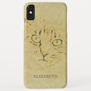 Funda Para iPhone XS Max Ilustracion de gato
