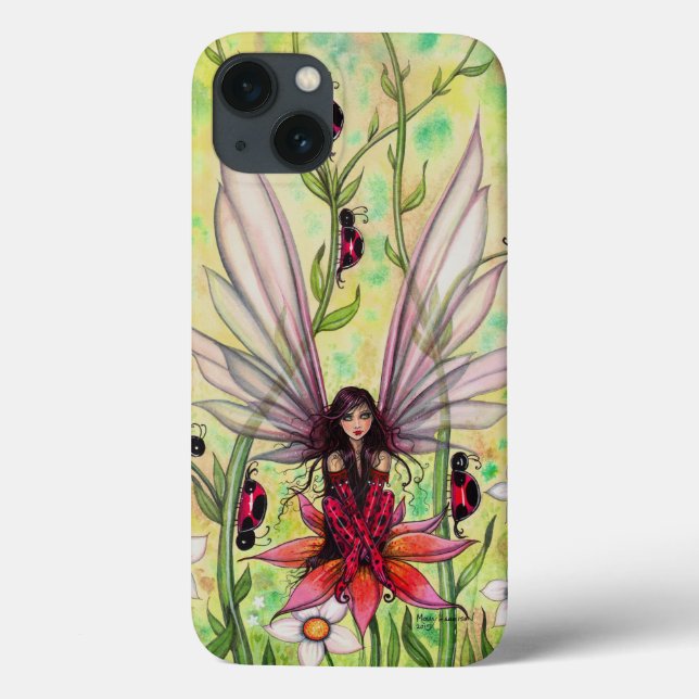 Funda De Case-Mate Para iPhone Ilustracion de hadas de la fantasía de la (Reverso)