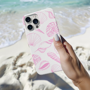 Funda Para iPhone 14 De Case-Mate Ilustracion de la cubierta marina rosado
