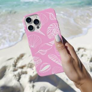 Funda Para iPhone 14 De Case-Mate Ilustracion de la cubierta marina rosado