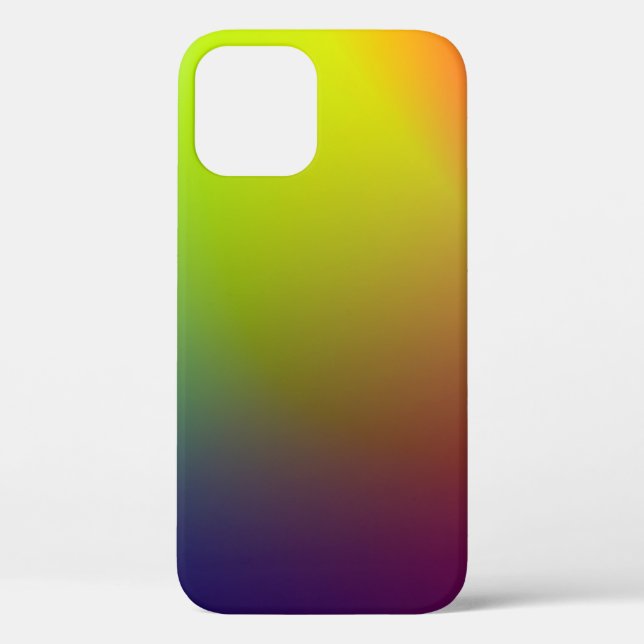 Funda De Case-Mate Para iPhone Ilustracion DE LUZ VERDE Y AZUL (Reverso )