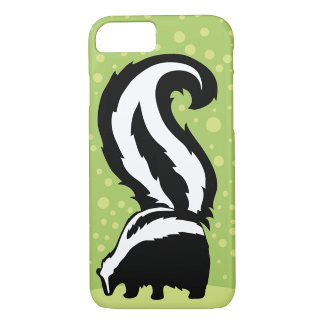 Funda De Case-Mate Para iPhone Ilustracion de maletero audaz con puntos verdes (Reverso)