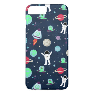 Funda Para iPhone 8 Plus/7 Plus Ilustracion de patrón de espacio