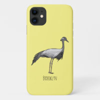 Ilustracion de personalizado de aves de la grúa De