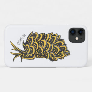 Funda Para iPhone 11 Ilustracion de personalizado de babuena dorada de 