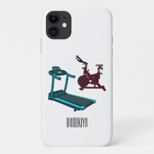 Funda Para iPhone 11 Ilustracion de personalizado de bicicletas de hila