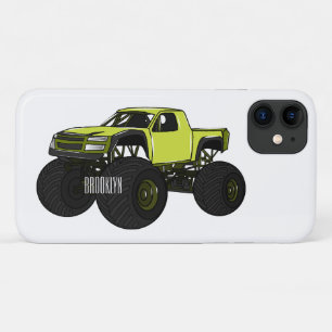Funda Para iPhone 11 Ilustracion de personalizado de camión de monstruo