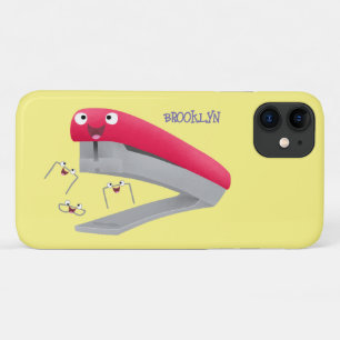 Funda Para iPhone 11 Ilustracion de personalizado de grapadora de color