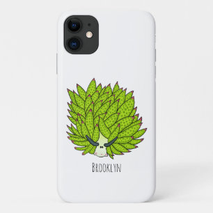Funda Para iPhone 11 Ilustracion de personalizado de lodo de hoja