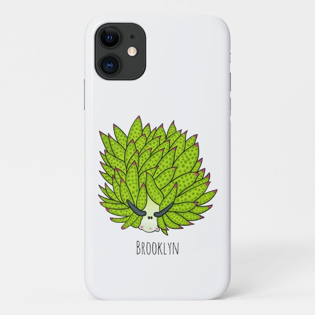 Funda De Case-Mate Para iPhone Ilustracion de personalizado de lodo de hoja (Reverso)
