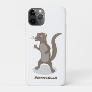 Funda Para iPhone 11 Pro Ilustracion de personalizado de mongosis suave