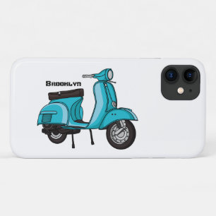 Funda Para iPhone 11 Ilustracion de personalizado de motocicletas con c