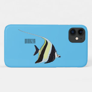 Funda Para iPhone 11 Ilustracion de personalizado de peces moro