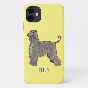 Funda Para iPhone 11 Ilustracion de personalizado de perro de perro per