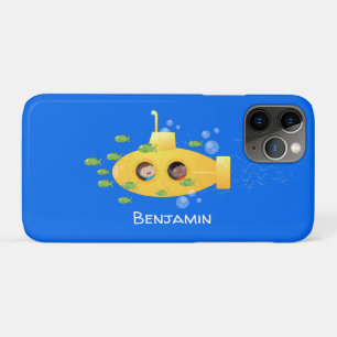 Funda Para iPhone 11 Pro Ilustracion de personalizado de pescado submarino