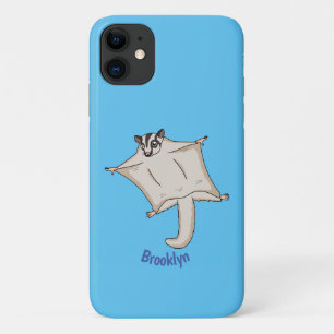 Funda Para iPhone 11 Ilustracion de personalizado de planeador de azúca