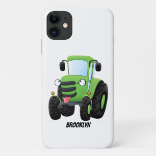 Funda Para iPhone 11 Ilustracion de personalizado de tractores de granj