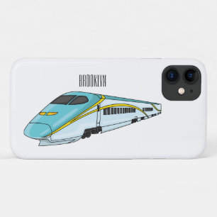 Funda Para iPhone 11 Ilustracion de personalizado de trenes de alta vel