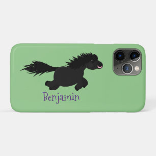 Funda Para iPhone 11 Pro Ilustracion de personalizado del pony de Shetland 