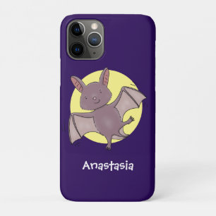 Funda Para iPhone 11 Pro Ilustracion de personalizado volador de bate de be