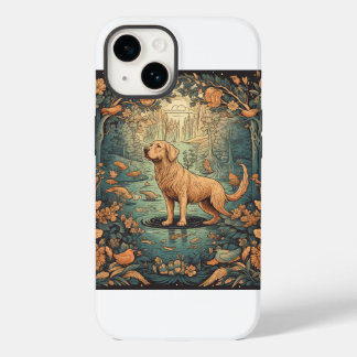 Funda Para iPhone 14 De Case-Mate Ilustracion de recuperación de oro