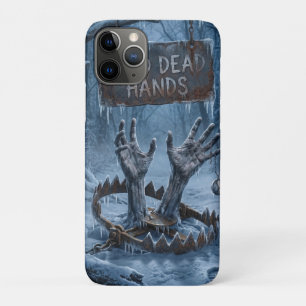 Funda Para iPhone 11 Pro Ilustración de terror gótico de manos congeladas