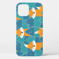 Ilustracion de zorros de época