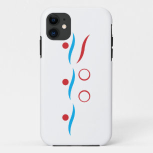 Funda Para iPhone 11 Ilustracion del logotipo de Triathlon cool
