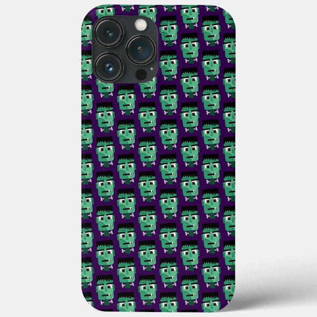 Funda De Case-Mate Para iPhone Ilustración del Monstruo de Frankenstein (Reverso )