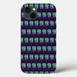 Funda Para iPhone 13 Ilustración del Monstruo de Frankenstein