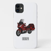 Ilustracion del personalizado de motocicleta de To