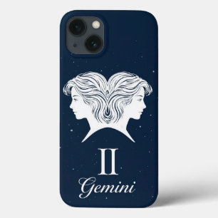 Funda Para iPhone 13 Ilustración del signo zodiacal Géminis con dualida