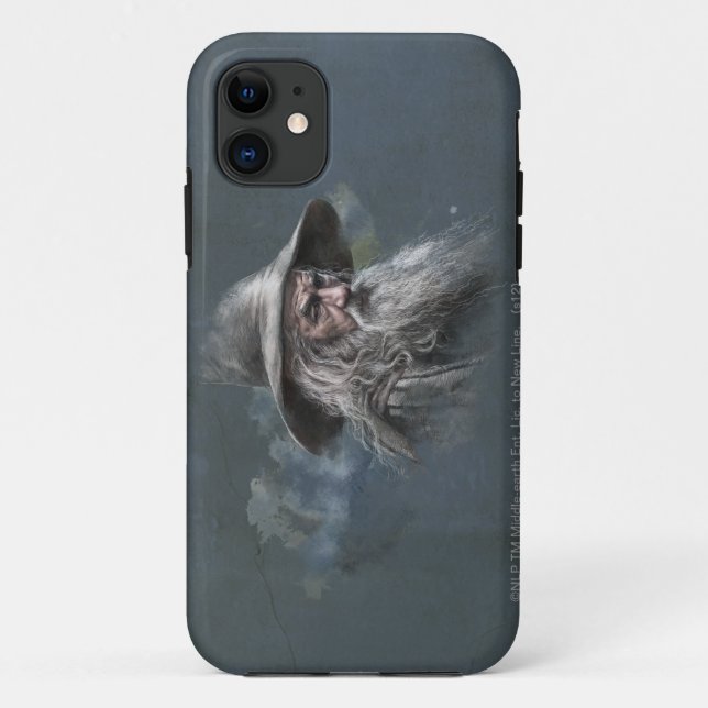 Funda De Case-Mate Para iPhone Ilustracion Gandalf (Reverso)