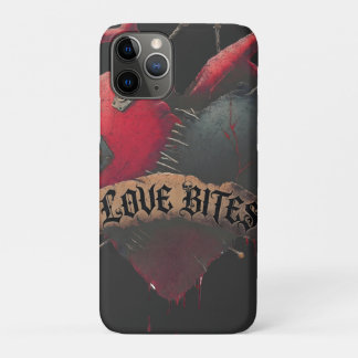 Funda Para iPhone 11 Pro Ilustración gótica de corazón anatómico "Los mordi