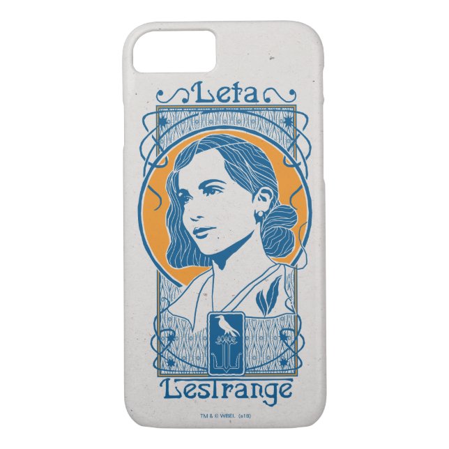 Funda De Case-Mate Para iPhone Ilustracion Leta Lestrange (Reverso)
