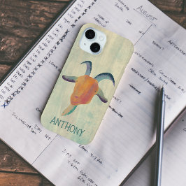 Funda Para iPhone 15 Ilustracion moderno de cabra pintada personalizado
