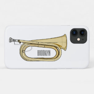 Funda Para iPhone 11 Ilustracion personalizado Bugle