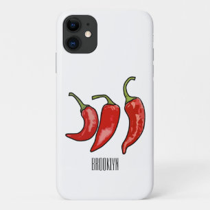 Funda Para iPhone 11 Ilustracion personalizado Chili