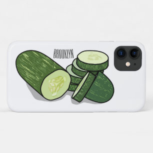 Funda Para iPhone 11 Ilustracion personalizado Cucumber
