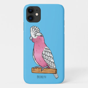 Funda Para iPhone 11 Ilustracion personalizado de aves Galah