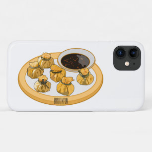 Funda Para iPhone 11 Ilustracion personalizado de bolso de camarón tail
